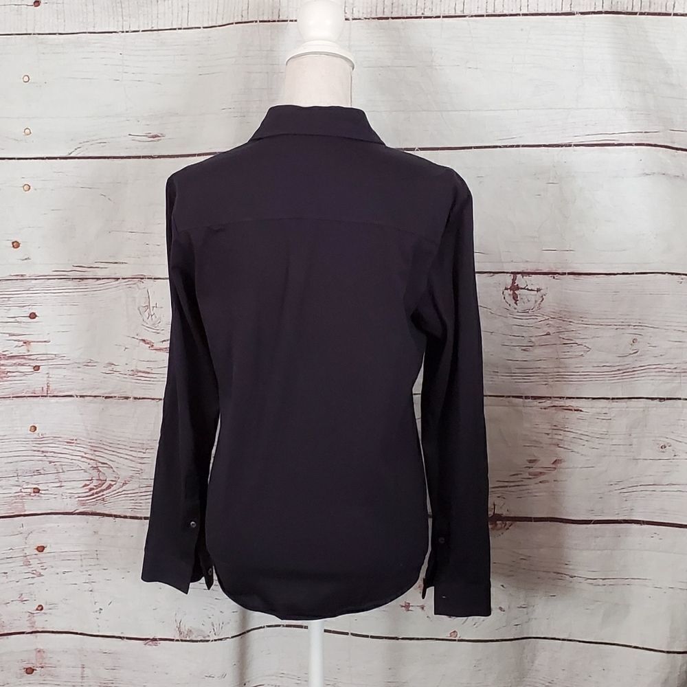 COS Longsleeve Button Front Cotton Shirt - Picture 3 of 6